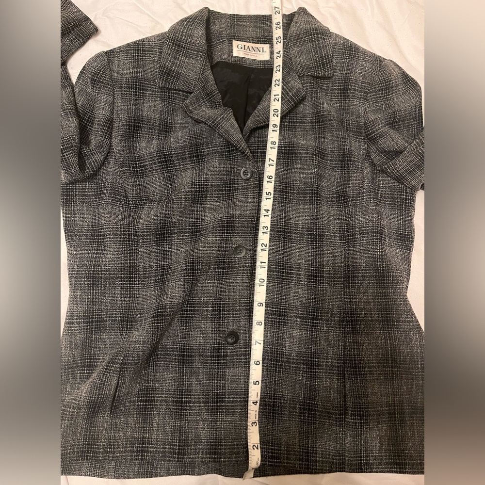 Vintage GIANNI Blazer - work blazer VTG Casual - Picture 6 of 9
